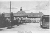 Der 2. Dinslakener Bahnhof von 1916, der am 23.03.1945 weitgehend zerstört wurde.